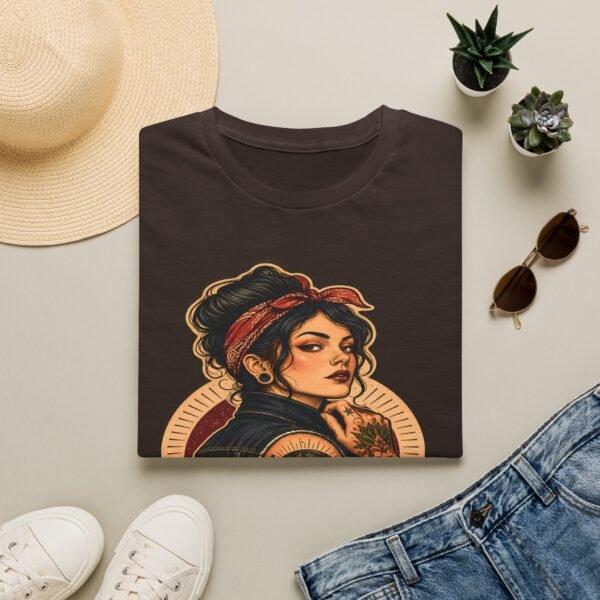 Tattooed Rosie Tee — "A Life in Linework" Graphic T-Shirt