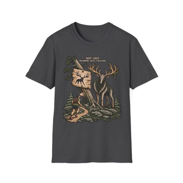 Deer Hunting Vintage Tee — Elk Woods Camp Graphic T-Shirt