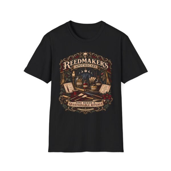 Apothecary Tee — “Reedmaker’s Apothecary” Vintage Witchcraft T-Shirt