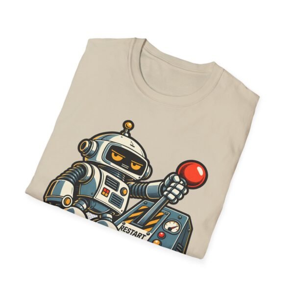Robot 'Earth Requires an Immediate Restart' T-Shirt