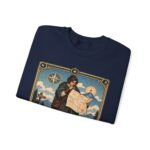 Crewneck Sweatshirt — "The Route Keeper" Vintage Map Navigator Graphic