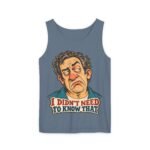 I Didn't Need To Know That tank top | Sarcastic Retro Face design