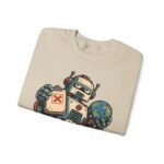 Robot 'Your Planet Is Out Of Warranty' Crewneck Sweatshirt