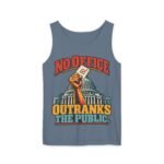 No Office Outranks The Public Tank Top — Voting Rights Graphic Tank