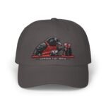 Coffee Raven Dad Cap — Espresso Test Pilot Embroidered Baseball Hat