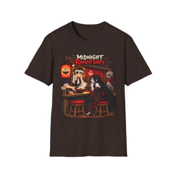 Midnight Ramen Shift Anime Ramen Shop T-Shirt