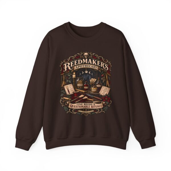 Sweatshirt — Reekmakers Apothecary Vintage Witchy Design: "Questionable Rituals" Crewneck