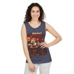 Midnight Ramen Shift Tank Top — Anime Night Owl Graphic Tank