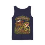 Tank Top — Retro Frog & Cart Rider Graphic “I Did Not Approve This”
