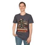 Moonbase Sanitation Crew T-Shirt — Retro Space Possum Graphic Tee