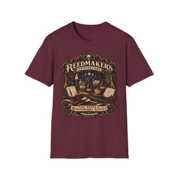 Apothecary Tee — “Reedmaker’s Apothecary” Vintage Witchcraft T-Shirt