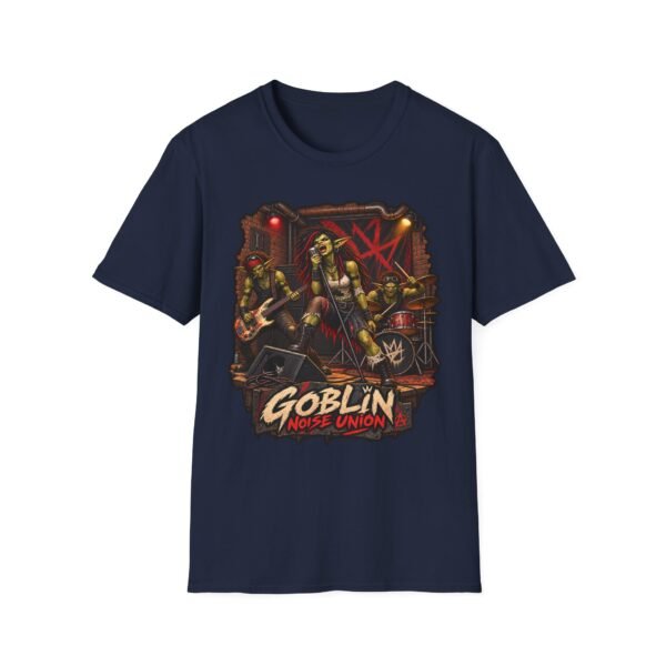 Goblin Rock Band T-Shirt — "Goblin Noise Union" Graphic Tee