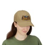 Moonlight in the Pines Dad Cap — Vintage Wilderness Embroidered Hat