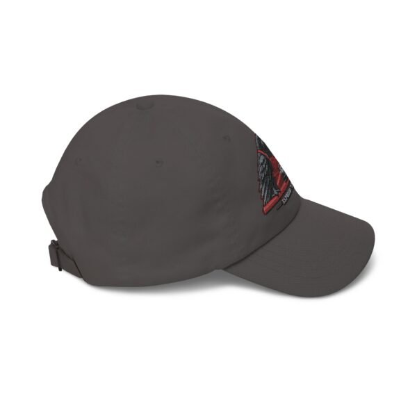 Coffee Raven Dad Cap — Espresso Test Pilot Embroidered Baseball Hat