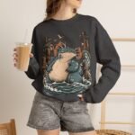 Sea Monster Harbor Beast Crewneck Sweatshirt