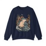 Sea Monster Harbor Beast Crewneck Sweatshirt