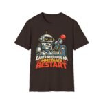 Robot 'Earth Requires an Immediate Restart' T-Shirt