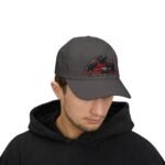 Coffee Raven Dad Cap — Espresso Test Pilot Embroidered Baseball Hat
