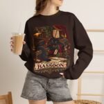 Bassoon Lover Sweatshirt — "My Familiar Plays the Bassoon" Vintage Orchestra Crewneck