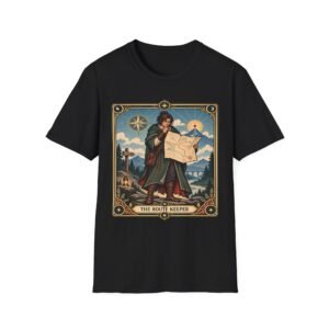 The Route Keeper T-Shirt — Vintage Map Traveler Graphic Tee