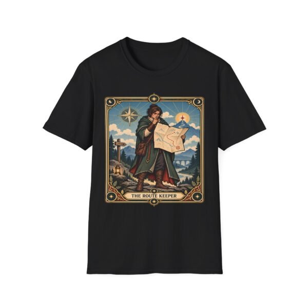 The Route Keeper T-Shirt — Vintage Map Traveler Graphic Tee