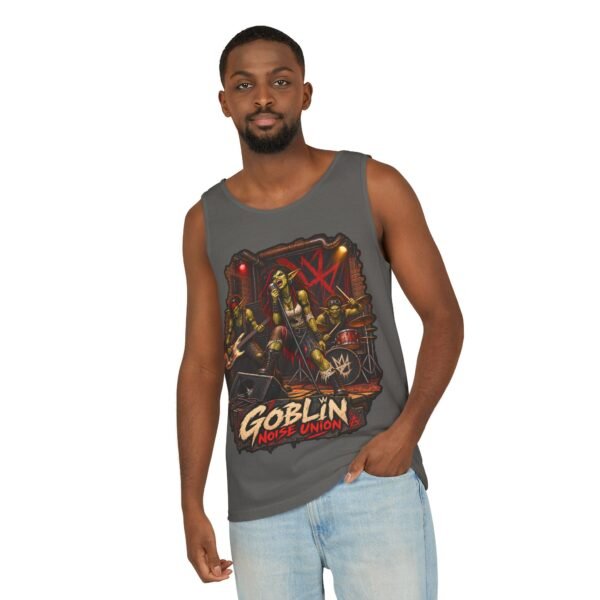 Goblin Noise Union Band Tank Top — Punk Rock Concert Graphic Tank