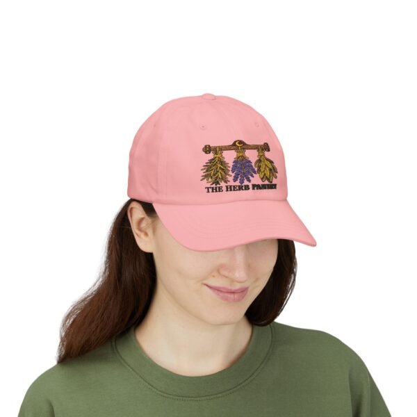 Herb Pantry Dad Cap — Embroidered Lavender, Sage & Bay Hat
