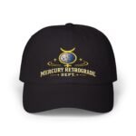 Mercury Retrograde Dept. Vintage Astrology Embroidered Dad Cap