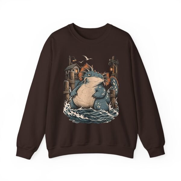 Sea Monster Harbor Beast Crewneck Sweatshirt