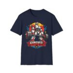 Circuit Strength Club T-Shirt — Retro Robot Weightlifting Gym Tee