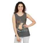 Sea Monster Tank Top — Cute Chubby Kraken Beach Illustration