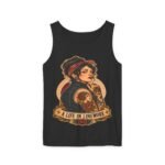 Rosie Tattooed Worker 'A Life in Line Work' Tank Top | Retro Pinup Workwear