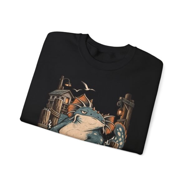 Sea Monster Harbor Beast Crewneck Sweatshirt