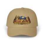 Moonlight in the Pines Dad Cap — Vintage Wilderness Embroidered Hat