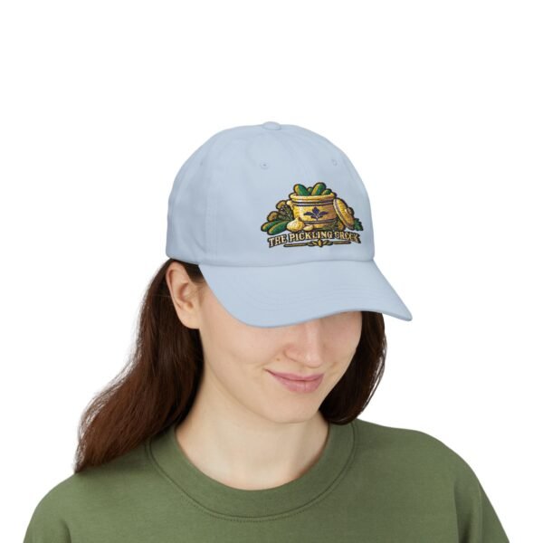 Pickling Crock logo Dad Cap | Pickles Jar Embroidered Cap