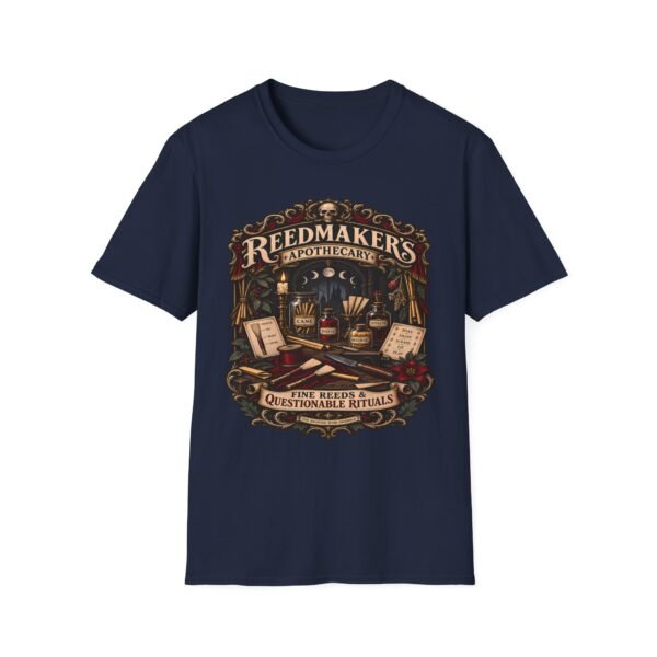 Apothecary Tee — “Reedmaker’s Apothecary” Vintage Witchcraft T-Shirt