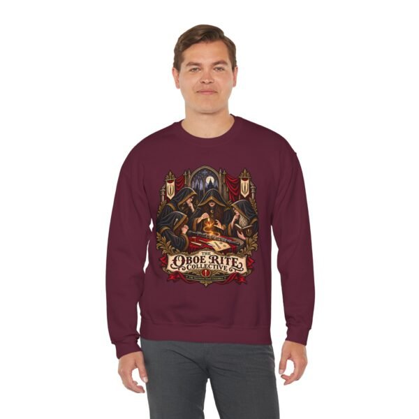 The Oboe Rite Collective Gothic Oboe Musician Sweatshirt