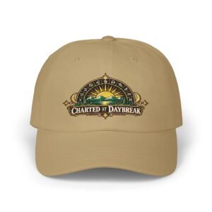 Charted at Daybreak Embroidered Dad Cap