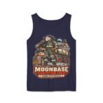 Moonbase Sanitation Crew Tank Top — Retro Space Janitor Graphic