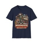 Moonbase Sanitation Crew T-Shirt — Retro Space Possum Graphic Tee