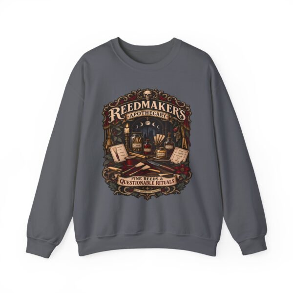Sweatshirt — Reekmakers Apothecary Vintage Witchy Design: "Questionable Rituals" Crewneck