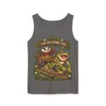 Tank Top — Retro Frog & Cart Rider Graphic “I Did Not Approve This”