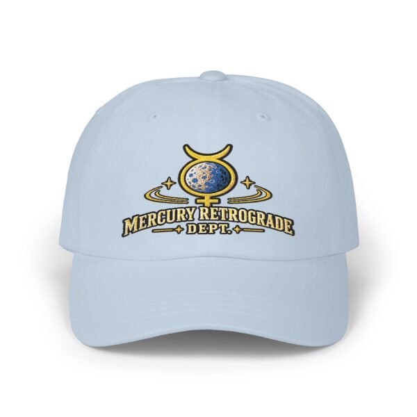 Mercury Retrograde Dept. Vintage Astrology Embroidered Dad Cap