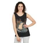 Sea Monster Tank Top — Cute Chubby Kraken Beach Illustration