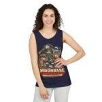 Moonbase Sanitation Crew Tank Top — Retro Space Janitor Graphic