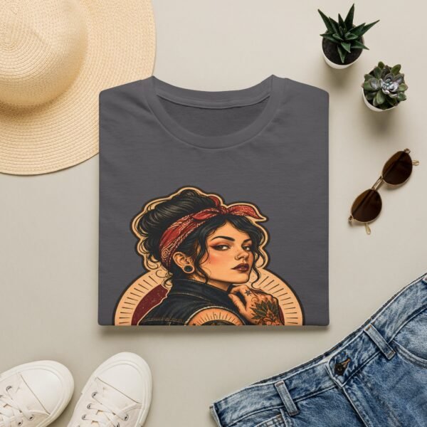 Tattooed Rosie Tee — "A Life in Linework" Graphic T-Shirt