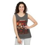 Midnight Ramen Shift Tank Top — Anime Night Owl Graphic Tank