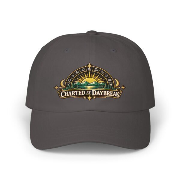 Charted at Daybreak Embroidered Dad Cap