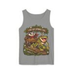 Tank Top — Retro Frog & Cart Rider Graphic “I Did Not Approve This”
