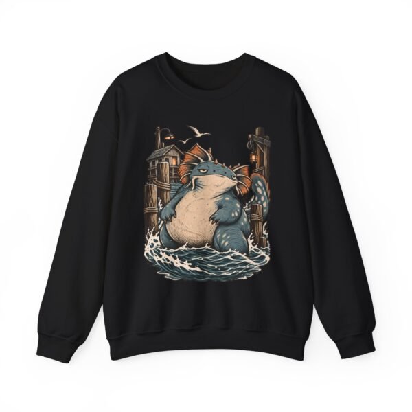 Sea Monster Harbor Beast Crewneck Sweatshirt